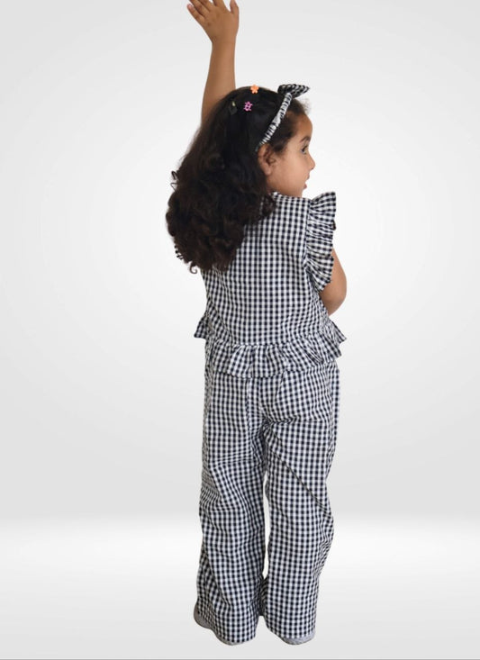 Cord set with pants