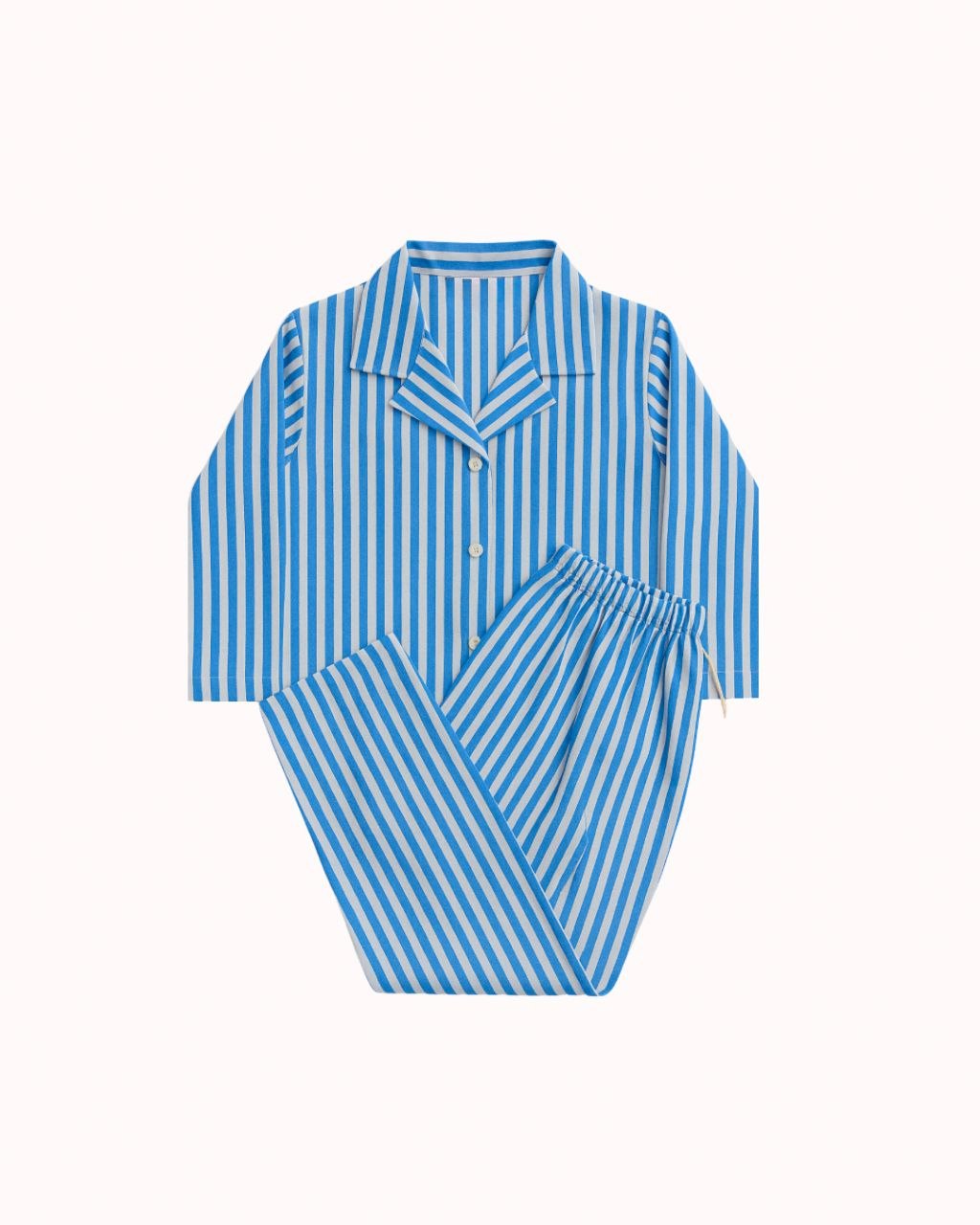 Blue & White Breton stripes sleepwear