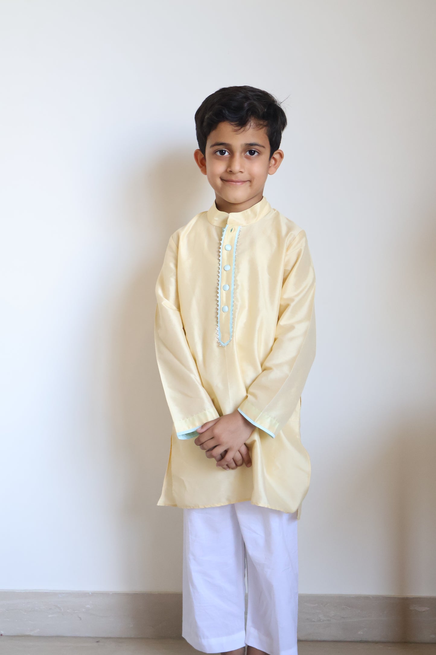 Butter Yellow Kurta Set