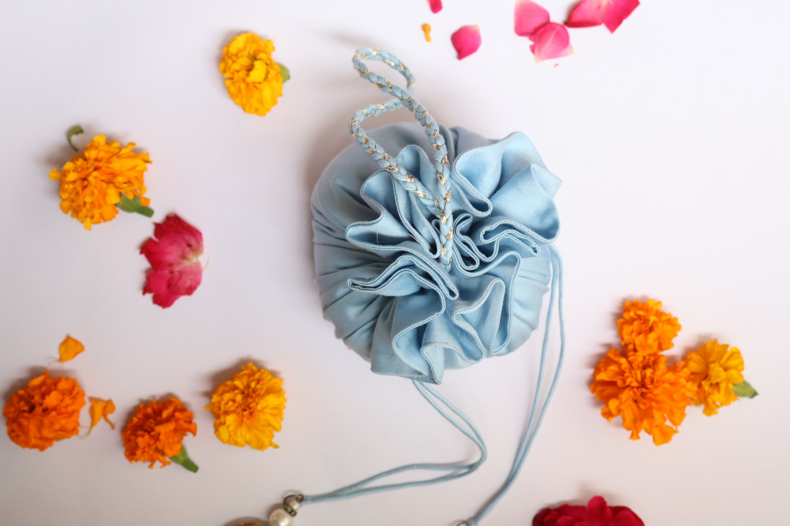 Ice Blue Potli