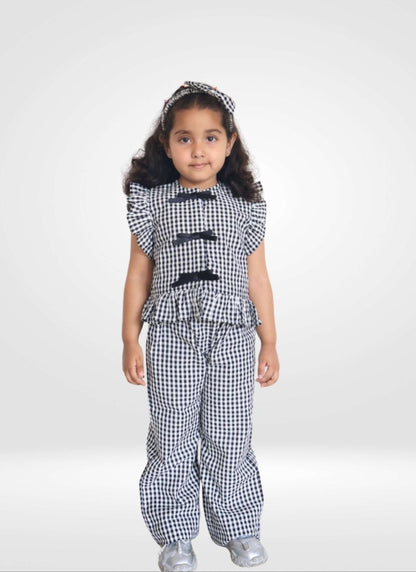 Cord set with pants