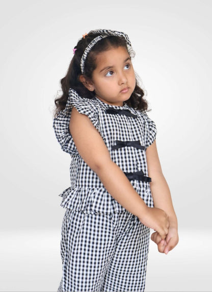 Cord set with pants