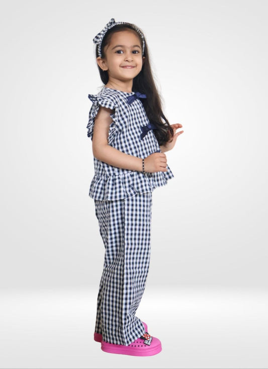 Cord set with pants