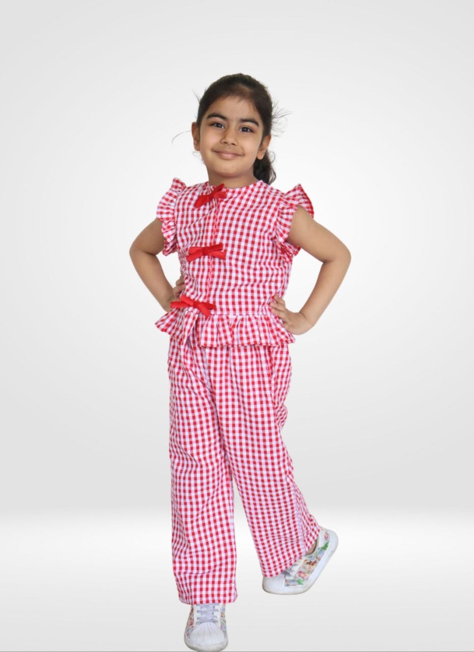 Cord set with pants