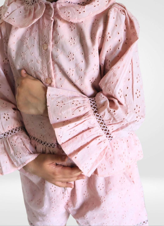 Cord set with shorts