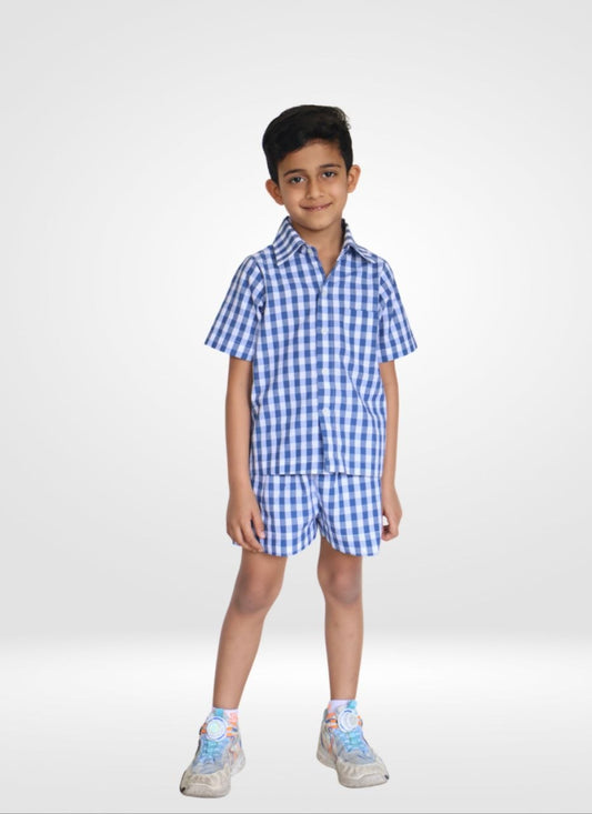 Cord set with shorts