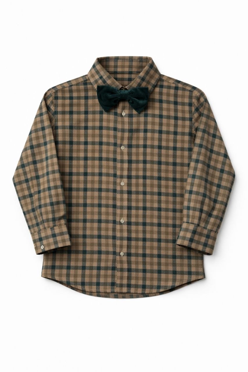 Shirt with bow