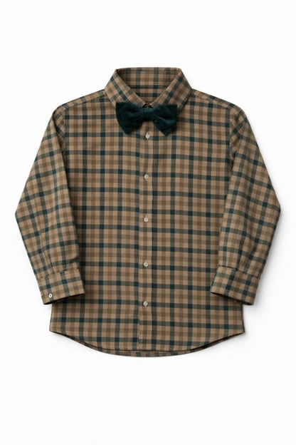 Shirt with bow