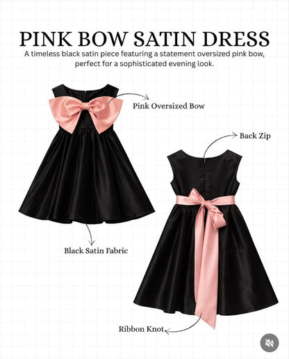 Black Pink theme dress