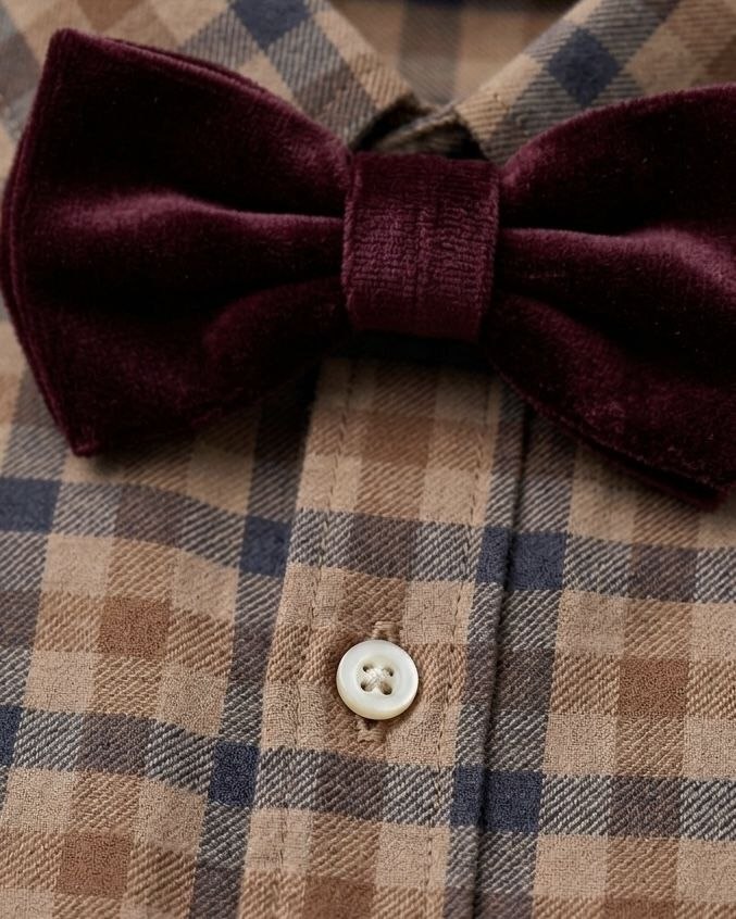 Shirt with bow