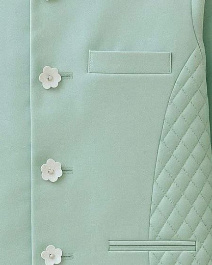 Ice blue Kurta with Jacket Set