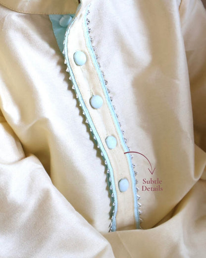 Butter Yellow Kurta Set