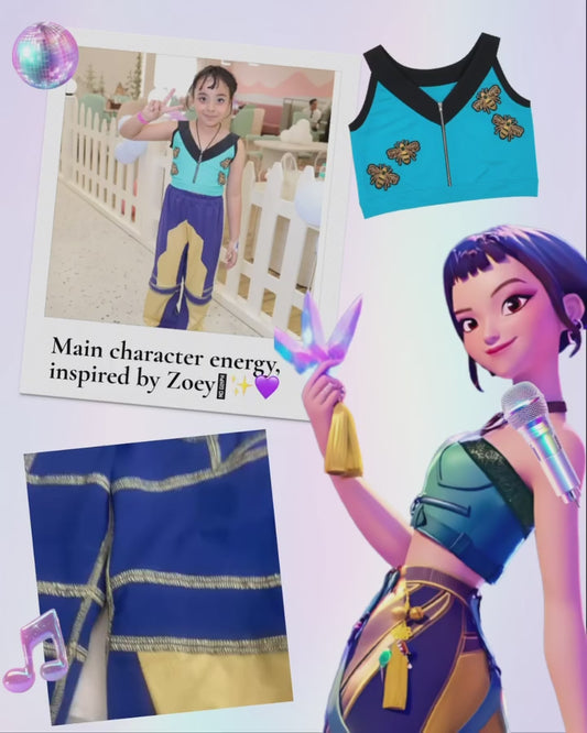 Zoey from k pop demon hunters