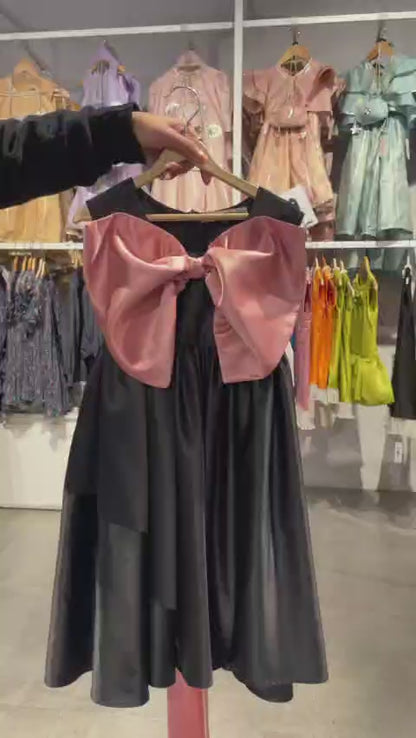 Black Pink theme dress